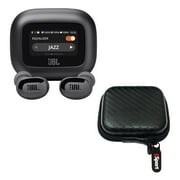 JBL Live Buds 3 True Wireless Noise Cancelling Earbud Bundle with gSport Case Black