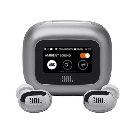 JBL Live Buds 3 - True wireless Noise Cancelling bud-type earbuds - Silver