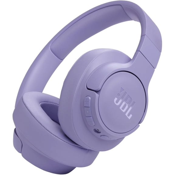 JBL Tune 770NC - Adaptive Noise Cancelling Wireless Over-Ear Headphones - Purple