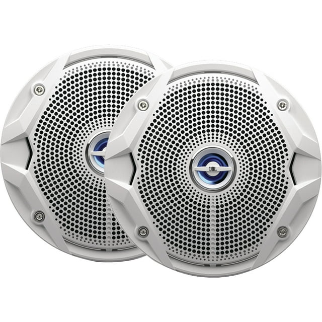 JBL MS6510 White 6" Dual Cone 150 Watt Marine Stereo Speakers 1 Pair