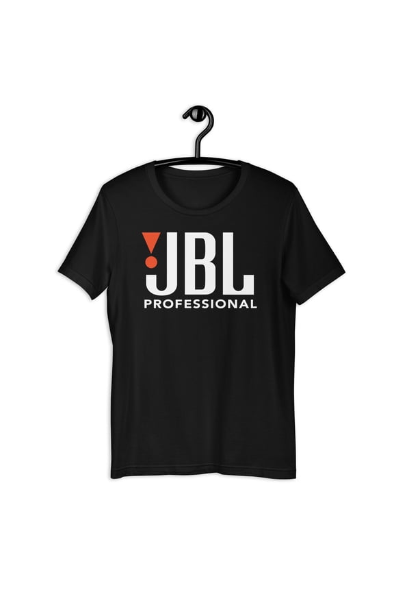 JBL PROFESSIONAL SYSTEM LOGO Unisex t-shirt Black & Navy Size S-5XL