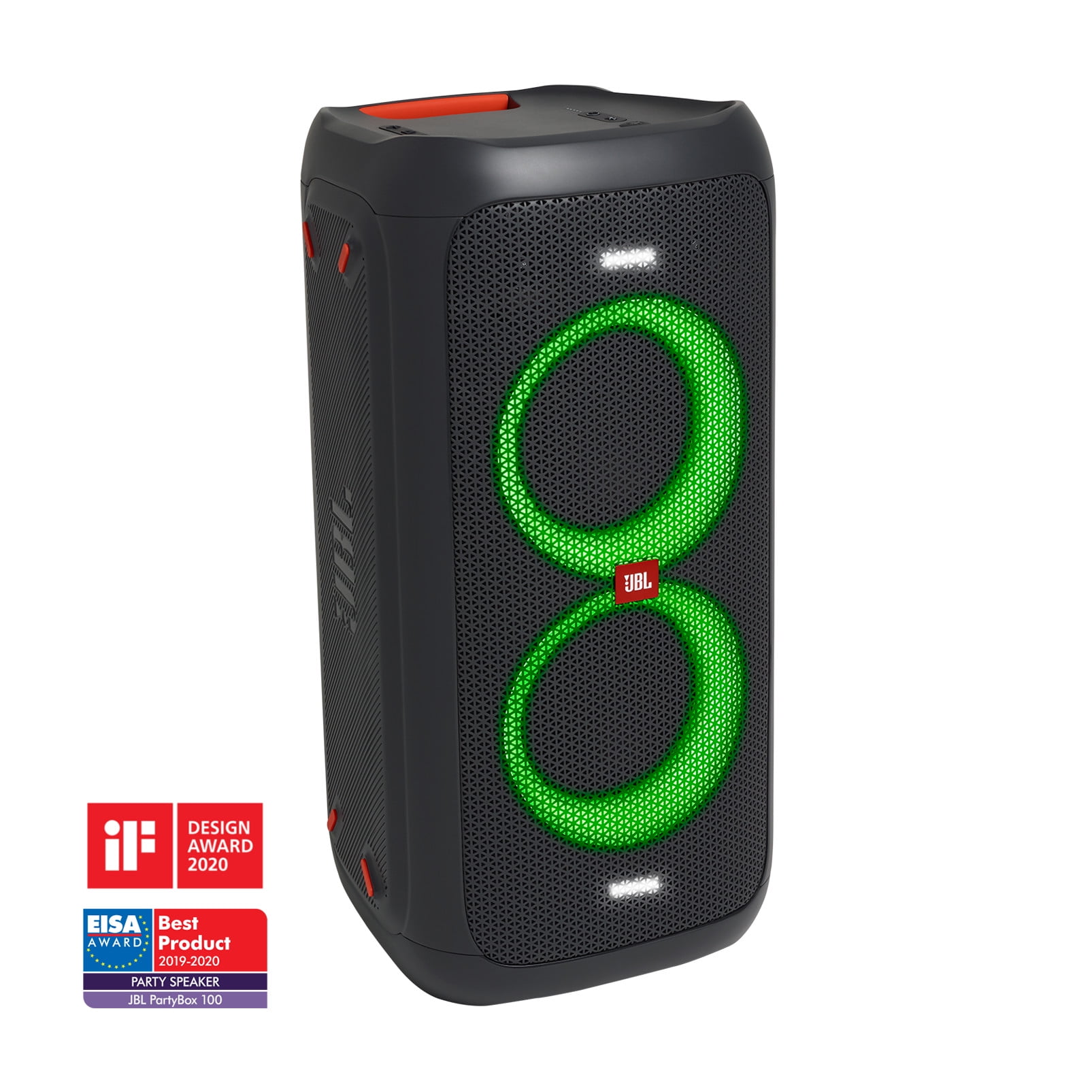 JBL PartyBox 100 Portable Party Speaker with Mic and JBL PartyBox 100 Portable Party Speaker with Mic and