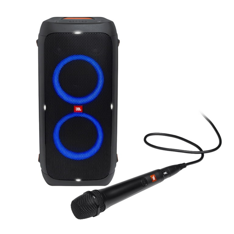 JBL PartyBox 310 Portable Bluetooth Speaker & JBL PBM100 Wired Microphone  Kit