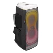 JBL PartyBox 330 Portable Party Speaker Bundle with gSport Cargo Sleeve (White)