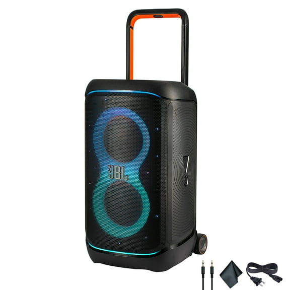 JBL PartyBox 520 Portable Speaker, 400W RMS with AUX Cable (International Model)