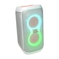 thumbnail interactive-video image 1 of JBL PartyBox Club 120 - Portable party speaker with adaptive futuristic lightshow - White, 1 of 22