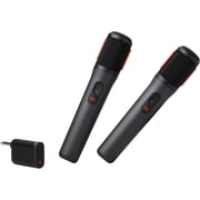 JBL PartyBox Wireless Dynamic Microphone Kit 2 Each Black