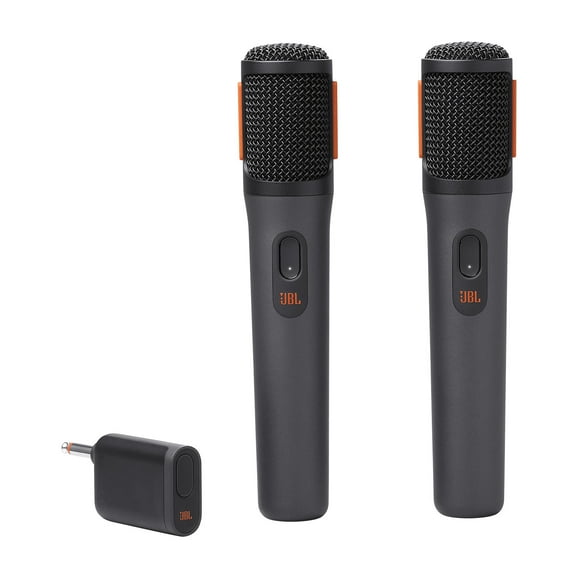 JBL PartyBox Wireless Mic - Digital wireless microphones designed for use with the JBL PartyBox speakers - Black