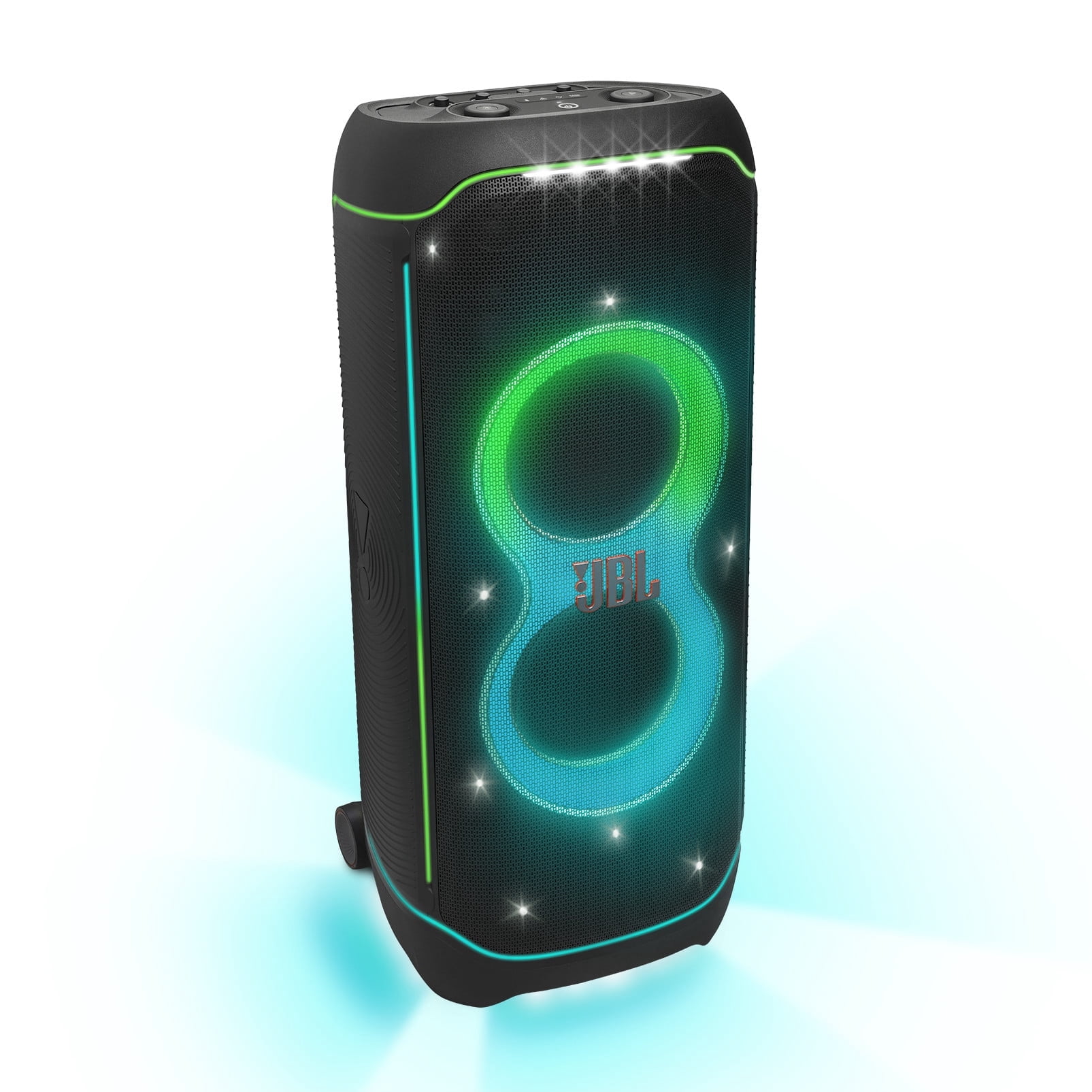 JBL PartyBox Ultimate - Massive party speaker with powerful sound, multi-dimensional lightshow, and splashproof design. - Black (Sold without manufacturer warranty)