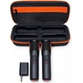 thumbnail image 1 of JBL PartyBox Wireless Mic - 2X Digital Wireless Microphones, Rechargeable Battery, Compatible with All PartyBox Speakers (Black) Including Winguard Protective Travel Case, 1 of 4
