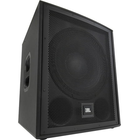 JBL - IRX115S 1300W 15" Portable Powered PA Subwoofer - Black