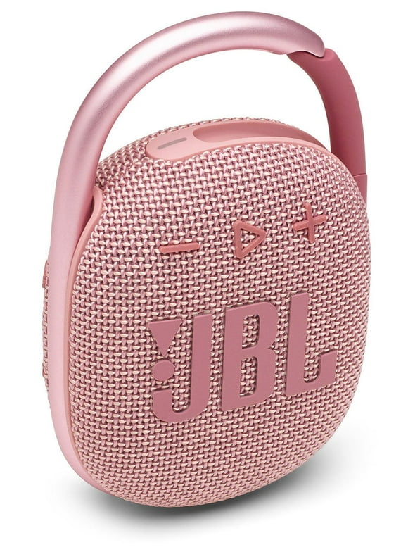 JBL Portable Bluetooth Speaker, Pink, JBLCLIP4PNKAM