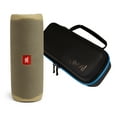 thumbnail image 1 of JBL Portable Bluetooth Speaker with Waterproof, Beige, JBLFLIP5SANDAM-FLIP45CASE, 1 of 7