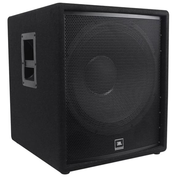 JBL JRX218S 18" Compact Subwoofer, 34Hz-250Hz Frequency Range