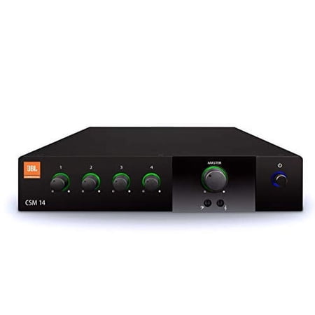 JBL Professional CSM-14 Commercial Series 4-input, 1-output Audio Mixer, (CSM14)