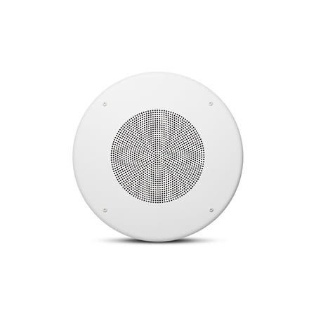JBL Professional CSS8018 Commercial Series 10-Watt Ceiling Speaker, 8-Inch, White