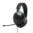 thumbnail image 1 of JBL Quantum 100 - Wired over-ear gaming headset with flip-up mic - Black, 1 of 14