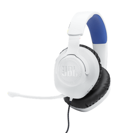 JBL - Quantum 100P Wired Gaming Headset - White