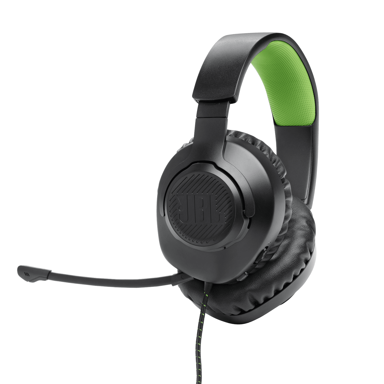 JBL Q100XBLKGRN Quantum 100X Wired Gaming Headset - Black/Green