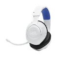 thumbnail image 1 of JBL Quantum 360P Over-Ear console gaming headset with detachable boom mic, White / Blue, 1 of 13