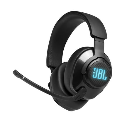 JBL - Quantum 400 RGB Wired DTS Headphone:X v2.0 Gaming Headset for PC, PS4, Xbox One, Nintendo Switch and Mobile Devices - Black