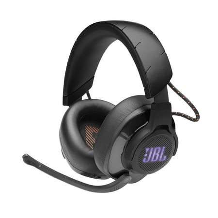 JBL - Quantum 600 RGB Wireless DTS Headphone:X v2.0 Gaming Headset for PC, PS4, Xbox One, Nintendo Switch and Mobile Devices - Black