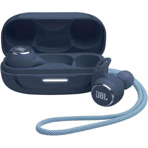 JBL Reflect Aero TWS True Wireless and True Adaptive Noise Cancelling Bluetooth Earbuds - Blue
