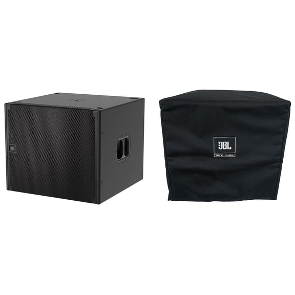 JBL SRX918S 18" 1100 Watt Active Powered Subwoofer Class D Sub w/ DSP+Soft Cover