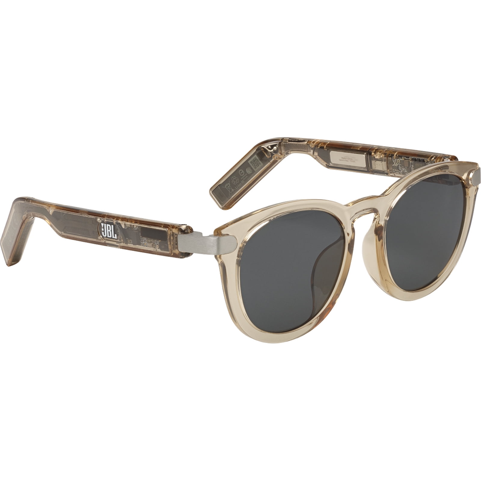 JBL SoundGear Frames Audio Sunglasses Round Pearl - Walmart.com