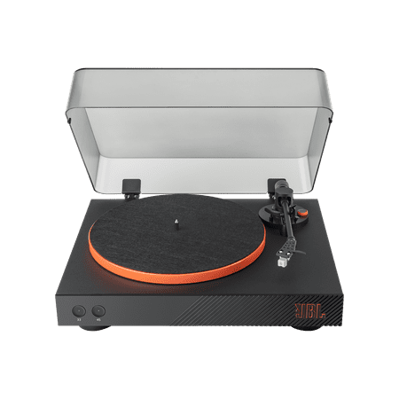JBL - Spinner BT Hi-Res Bluetooth Turntable - Black