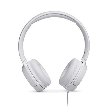 JBL - TUNE 500 Wired On-Ear Headphones - White