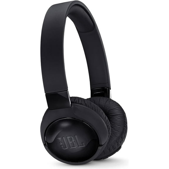 Pre-Owned JBL TUNE 600BTNC - Active Noise Cancelling, On-Ear Wireless Headphones - Black (Fair)