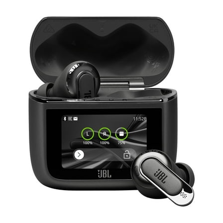 JBL Tour Pro 3 - True Wireless Noise Cancelling earbuds with Smart Charging Case⢠- Black
