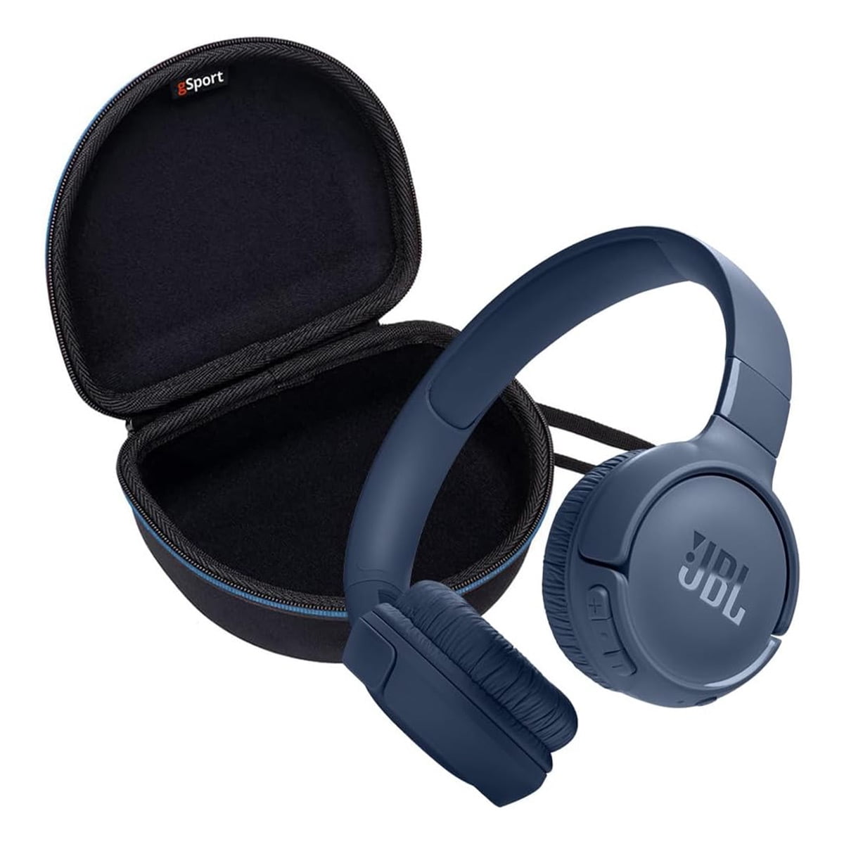 JBL Tune 520BT Wireless On Ear Bluetooth Headphone Bundle with