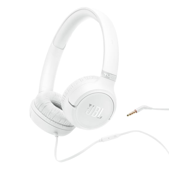 JBL Tune 530 Wired - Wired on-ear headphones - White