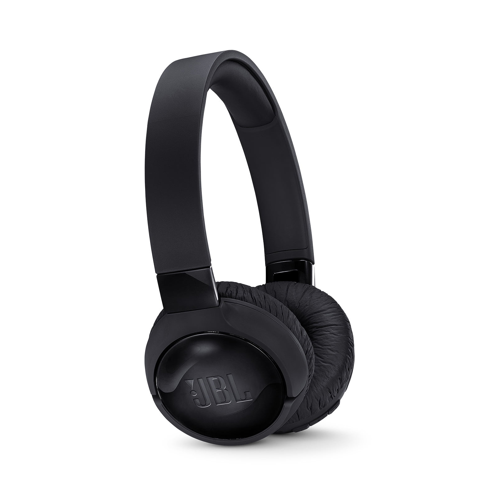 JBL Tune 600BTNC - Wireless, on-ear, active noise-cancelling headphones. - Black