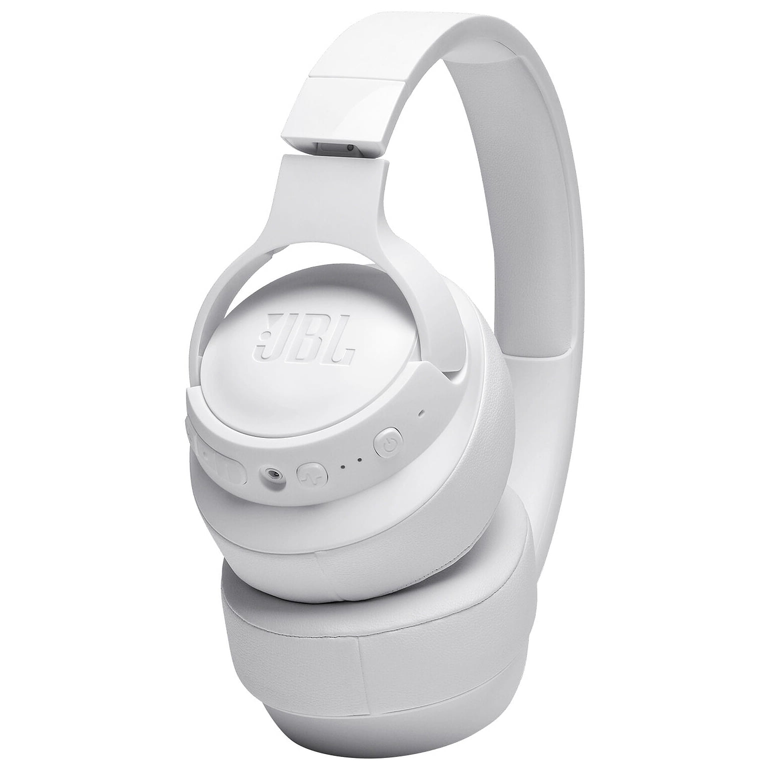 JBL Tune 520BT Wireless On-Ear Headphones, Pure Bass Sound, 57H Battery  With Speed Charge, Hands-Free Call + Voice Aware, Multi-Point Connection,  Lightweight And Foldable - White
