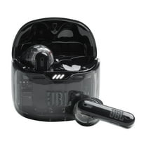 Restored JBL Tune Flex True Wireless Active Noise Cancelling Earbuds - Ghost Edition Black In-Ear