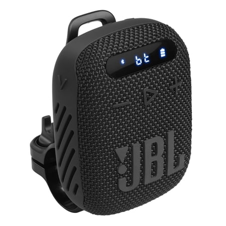JBL Wind 3 Handlebar Bluetooth Speaker with FM Radio (Black)