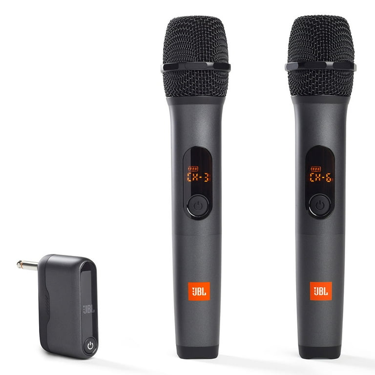 JBL Pro Sound Wireless Dual-Channel Microphone System, Black JBL Pro Sound Wireless Dual-Channel Microphone System, Black