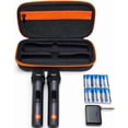 thumbnail image 1 of JBL Wireless Two Microphone System with Dual-Channel Receiver, Black Including Winguard Protective Travel Case, 1 of 4