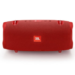 JBL Xtreme 3 - Portable Bluetooth Speaker Bundle with Deluxe CCI Silicone  Carrying Sleeve Cover (Blue w/Red Sleeve)