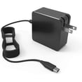 thumbnail image 1 of 65W USB C Type C Charger for Valve Steam Deck and Nintendo Switch 2, AC Adapter compatible with Nintendo Switch/ LITE/ OLED/ TV Dock Mode with USB Type C Cable, 1 of 8
