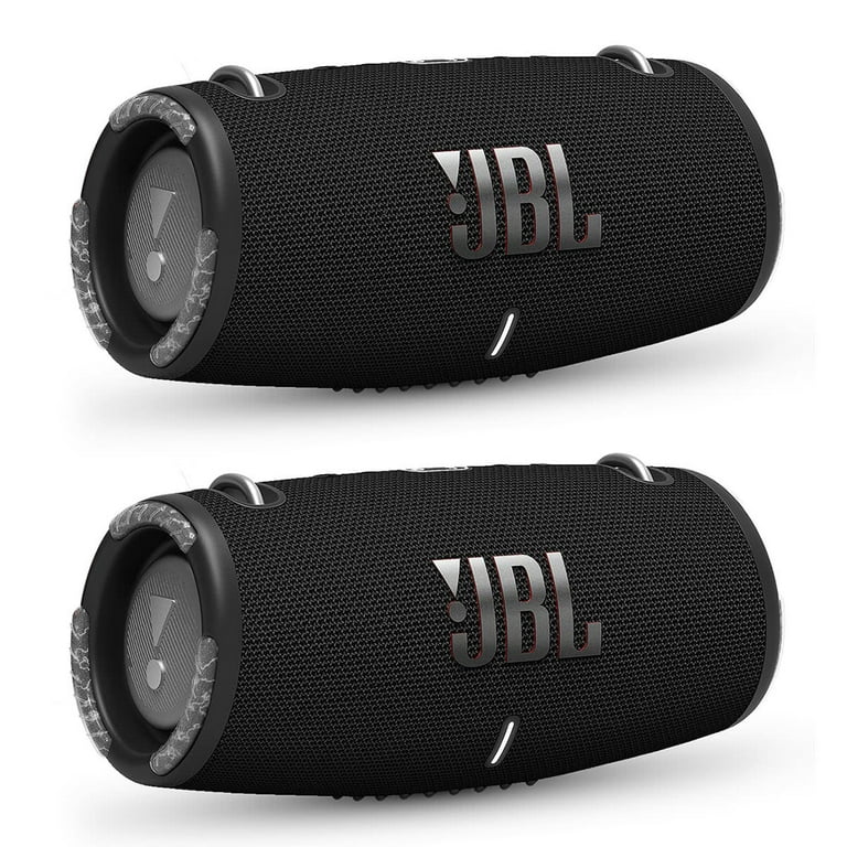 JBL Xtreme 3 Portable Bluetooth Waterproof Speakers - Pair (Black