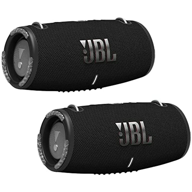JBL Xtreme 3 Portable Waterproof Wireless Bluetooth Speakers Bundle - Pair  (Black) 