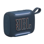 JBL Go 5 - Ultra-portable waterproof and drop-proof speaker with JBL legendary sound and ambient edge lighting - Blue