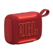 JBL Go 5 - Ultra-portable waterproof and drop-proof speaker with JBL legendary sound and ambient edge lighting - Red