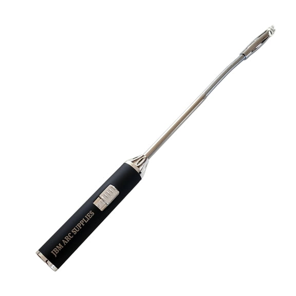 JBM ARC SUPPLIES USB Rechargeable Arc Plasma Lighter 17in Black