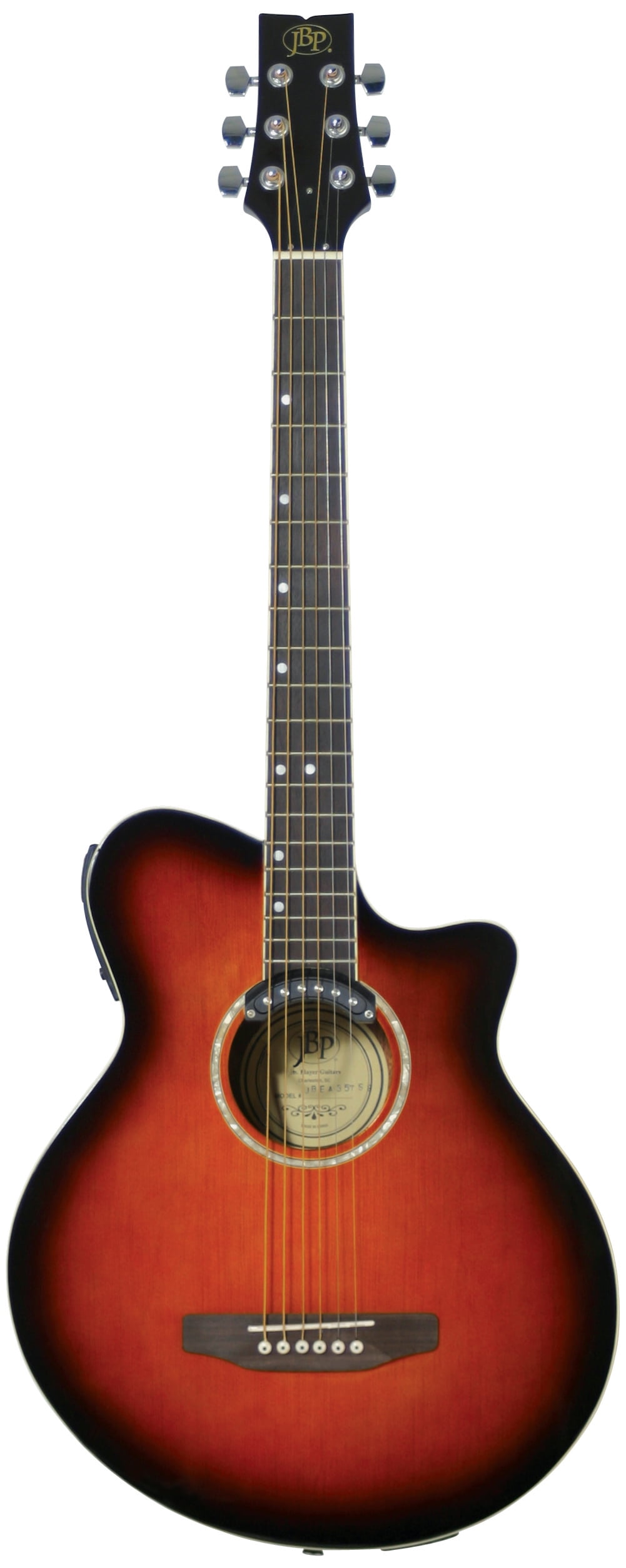 JBP JBEA35SBA Realm Series Acoustic Electric Guitar Sunburst With Barcus Berry Realm I Preamp