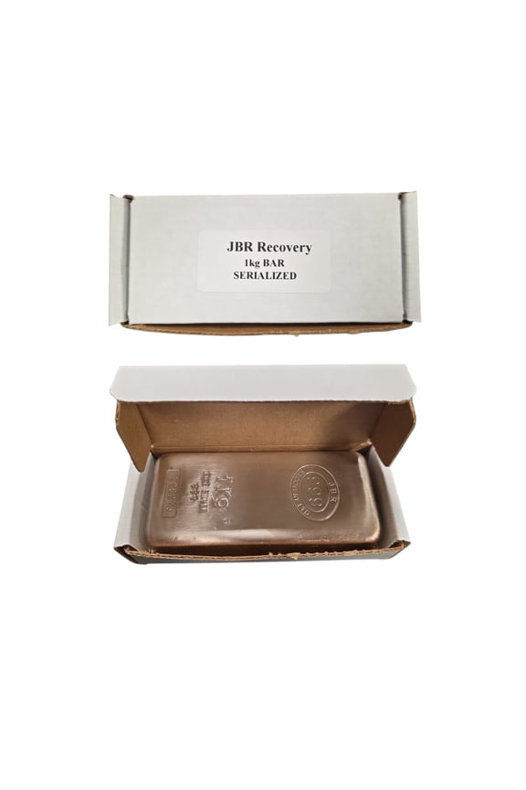 1 Kilo .999 Fine Silver Bar